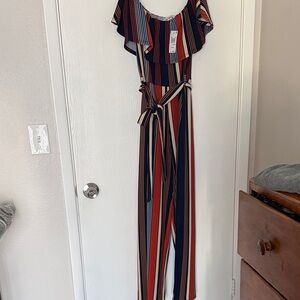 Striped Multicolor Jumpsuit